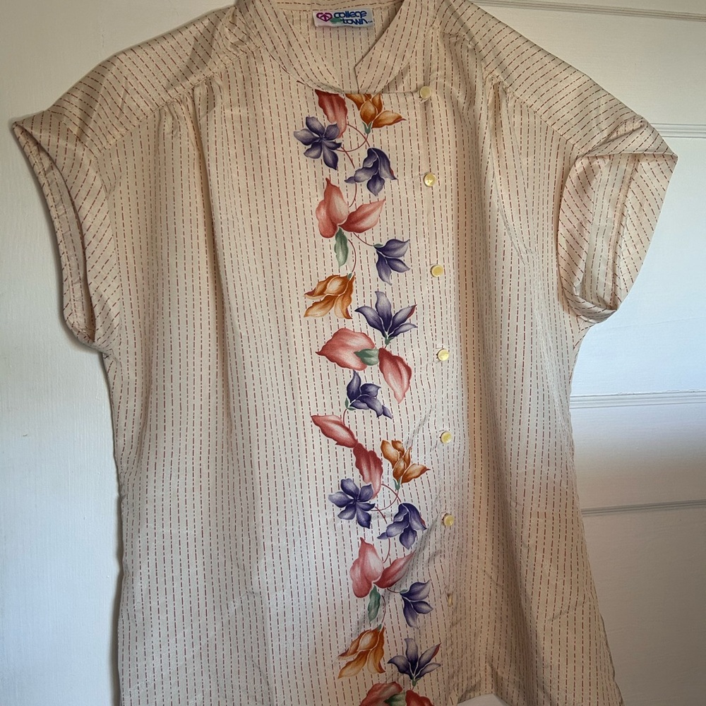 Japanese style vintage blouse.